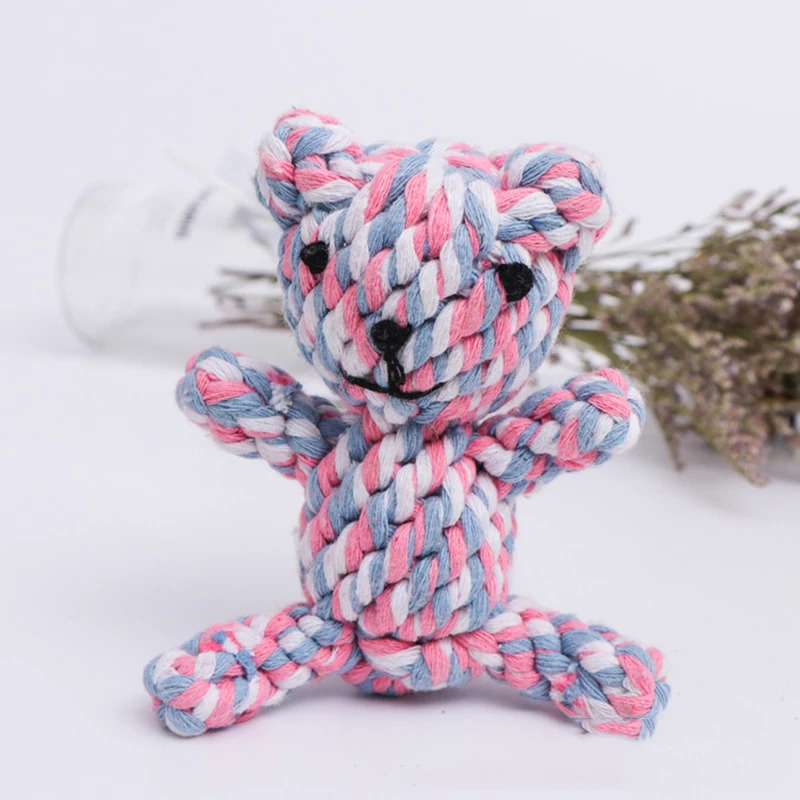 Dog Rope Toy Aggressive Chewers - Brinquedo para Cães de Corda de
