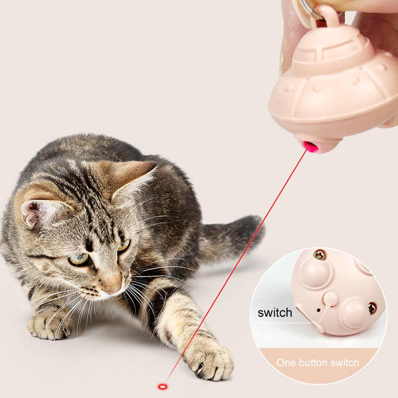 Laser Pointer Cat Toy Automatic - Gato laser brinquedo ponteiro coleira de