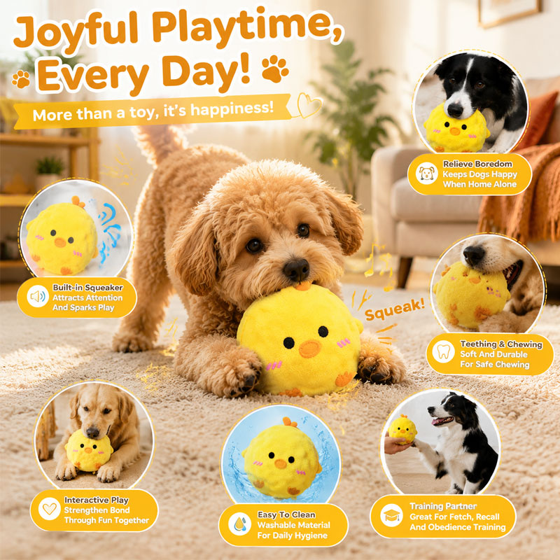 Snuffle Mat For Dogs - Brinquedo de Pelúcia Sonoro para Cães,