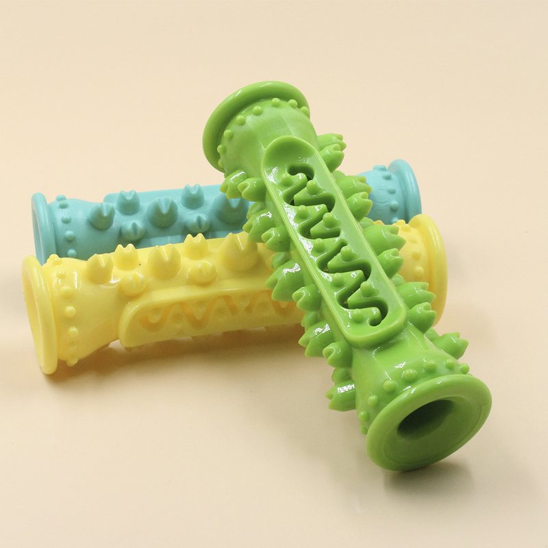 Indestructible Dog Chew Toy - Escova de dentes para cães, brinquedo