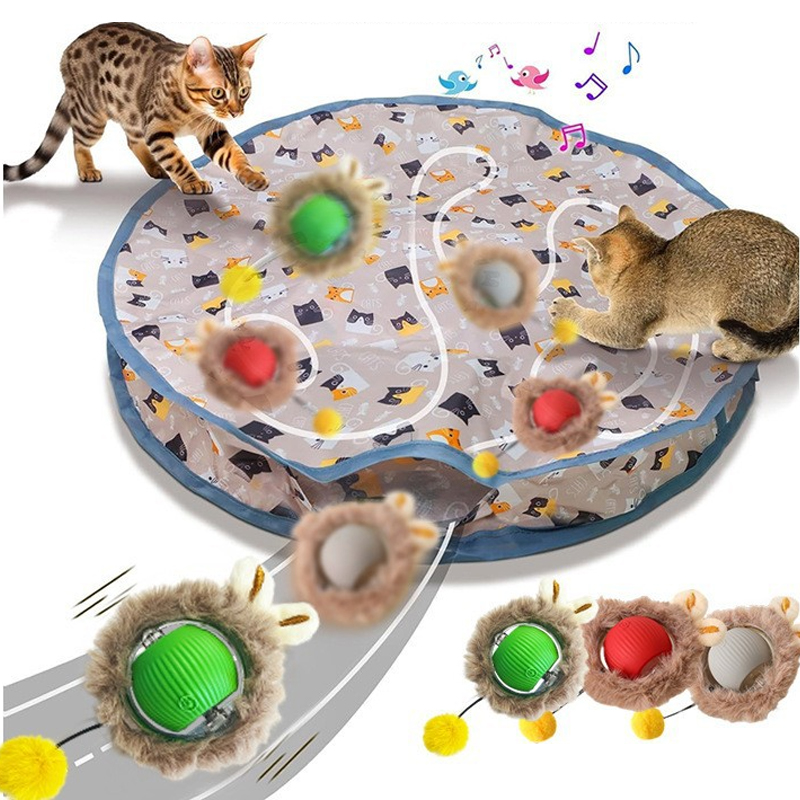 Snuffle Mat For Dogs - Brinquedos interativos inteligentes para gatos, bola