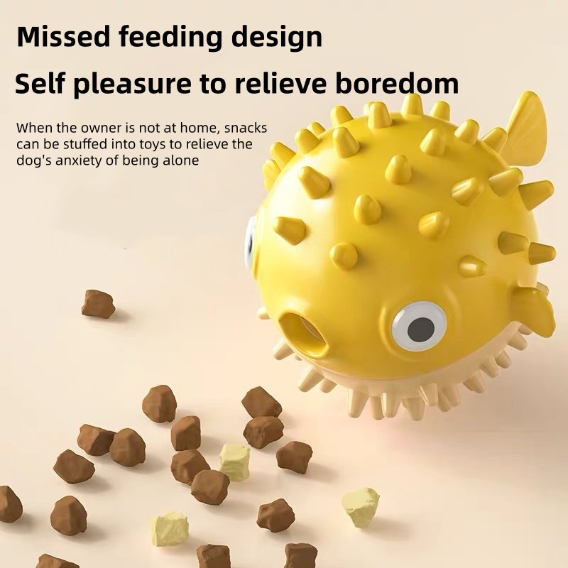 Brinquedo interativo para cães - Rubber Treat Dispensing Dog Toy avaliação e preço