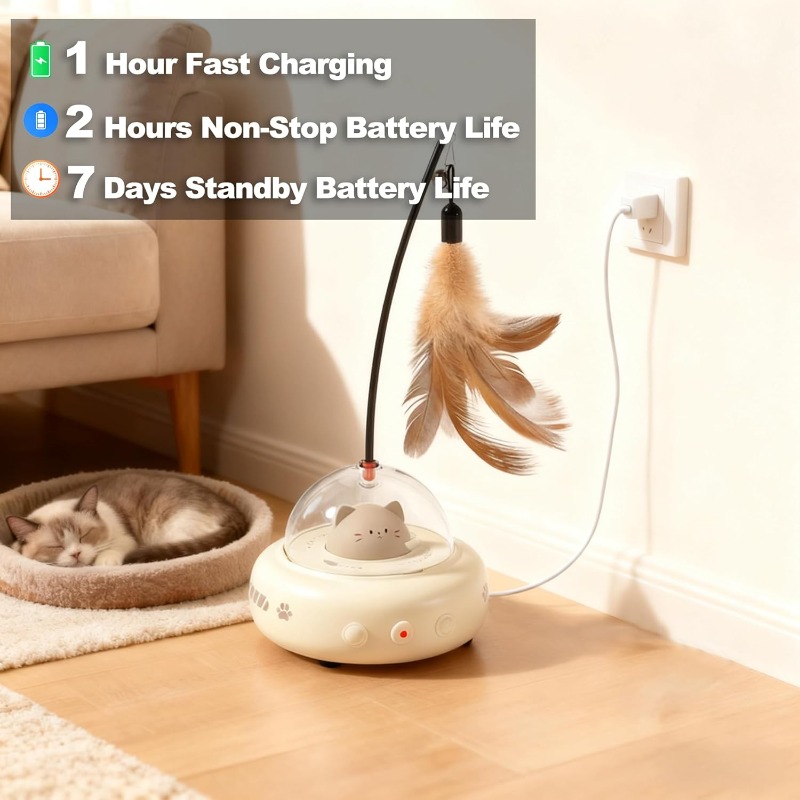 Brinquedos Interativos Recarre - Laser Pointer Cat Toy Automatic avaliação e preço