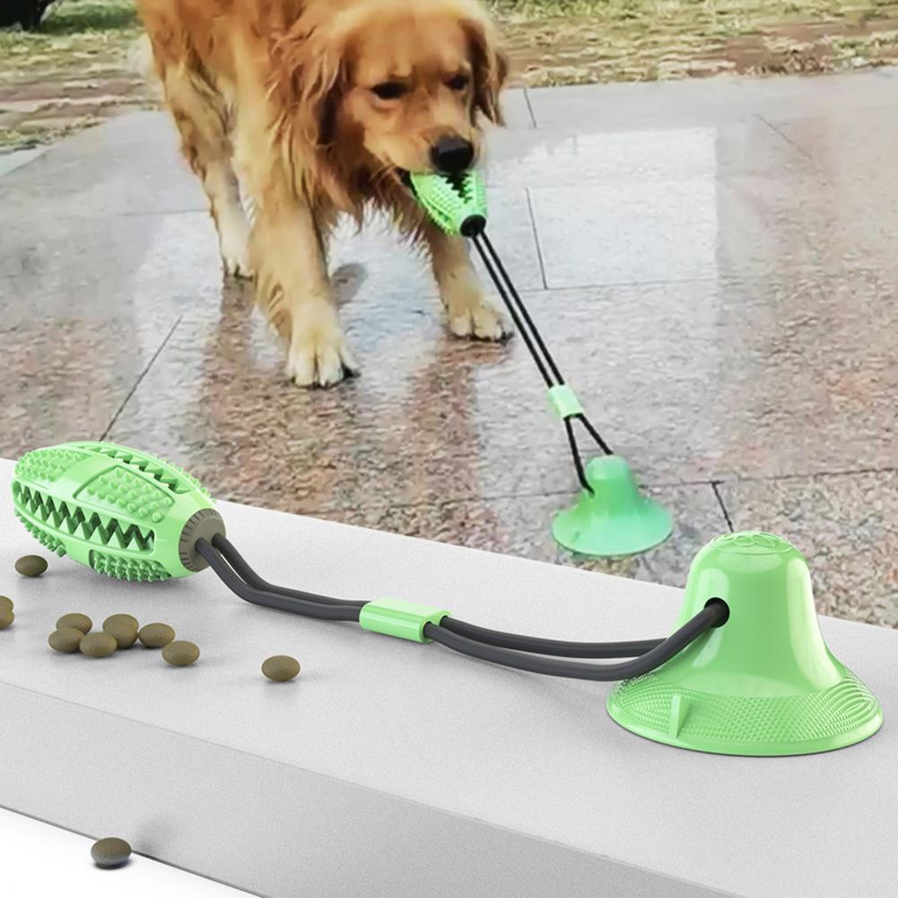 Cão mastigar brinquedos para m - Suction Cup Dog Tug Toy avaliação e preço