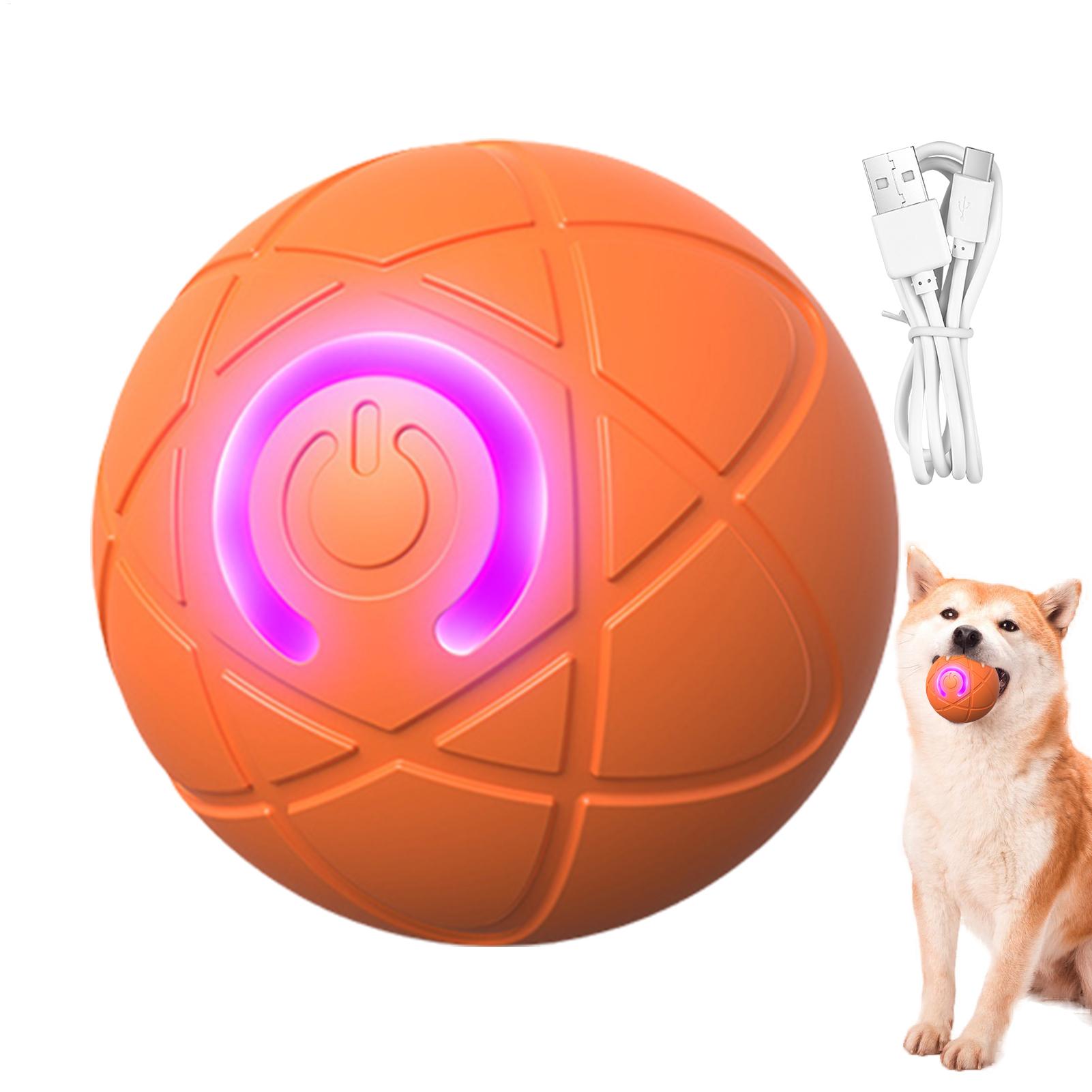 Brinquedos interativos intelig - Automatic Moving Dog Ball avaliação e preço