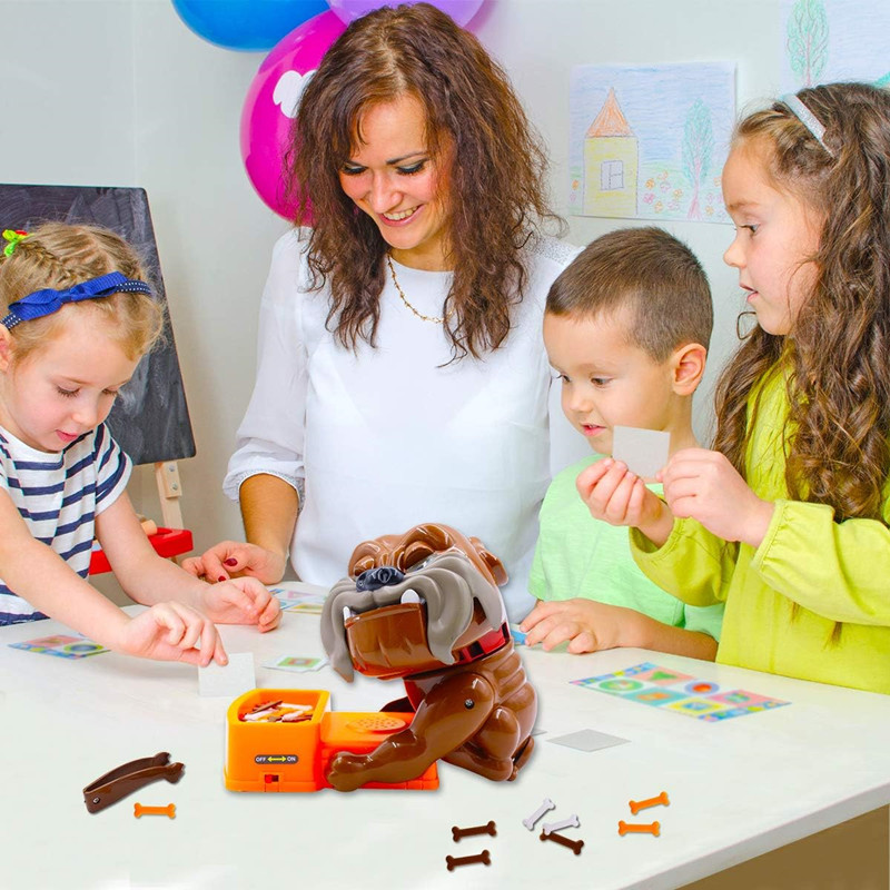 Jogos interativos pai-filho, c - Interactive Squeaky Plush Dog Toy avaliação e preço