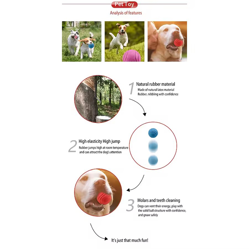 Bola de borracha sólida para c - Indestructible Dog Chew Toy avaliação e preço