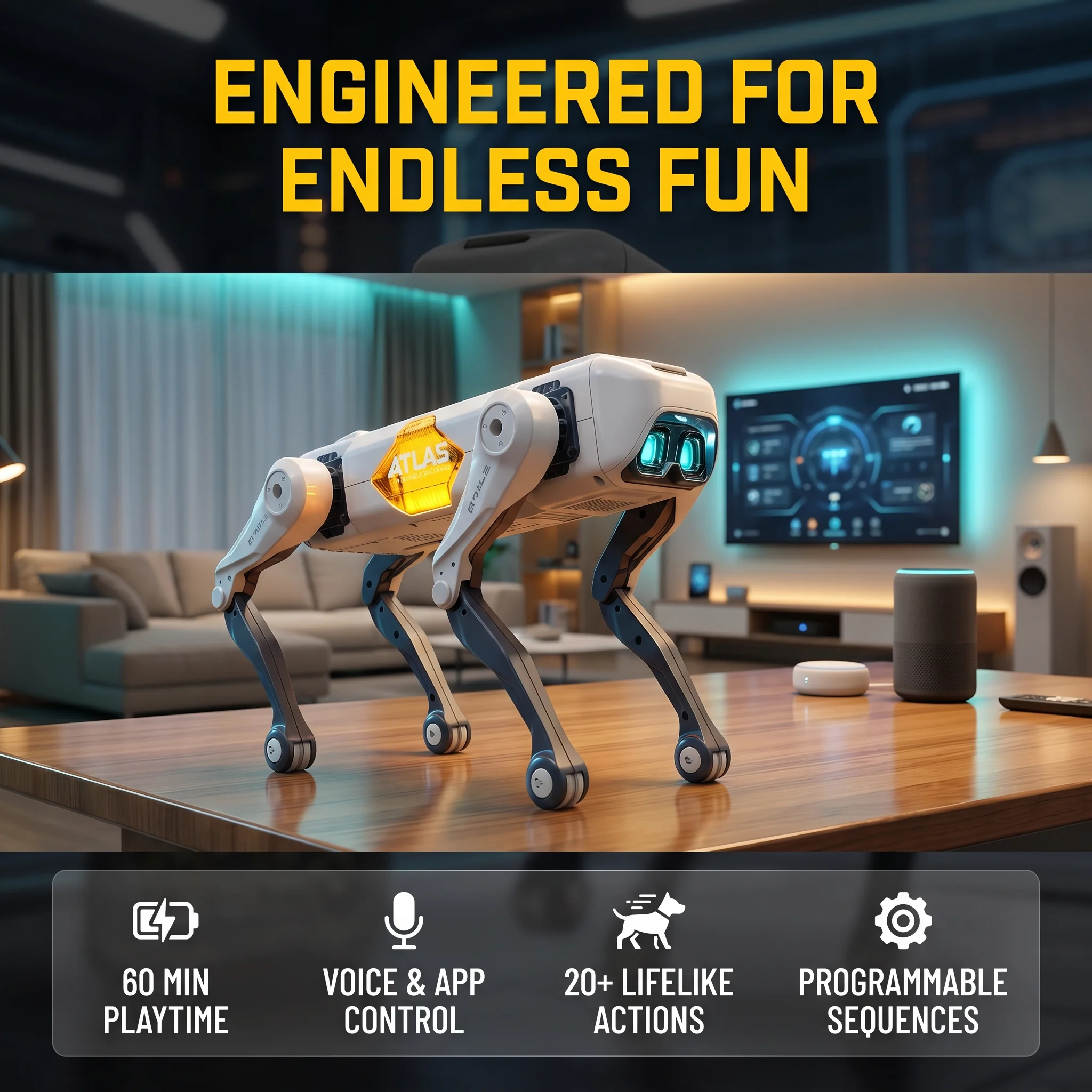 Cão Robô Inteligente com IA, C - Dog Toys avaliação e preço