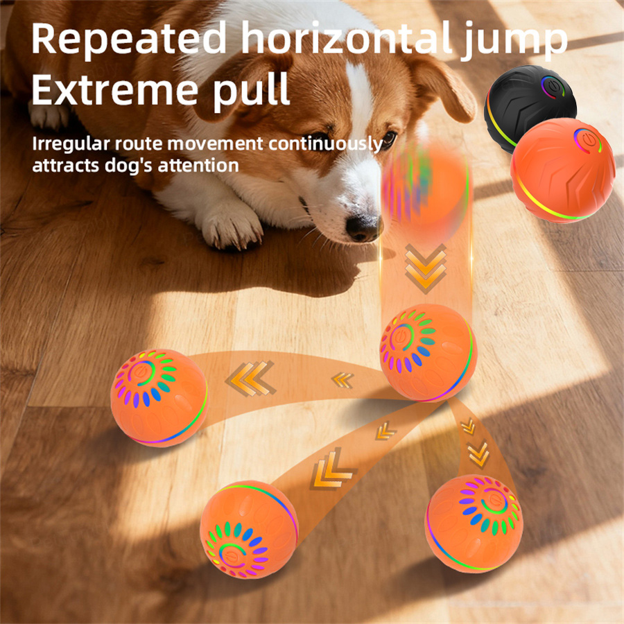 Brinquedos Interativos para Cã - Automatic Moving Dog Ball avaliação e preço