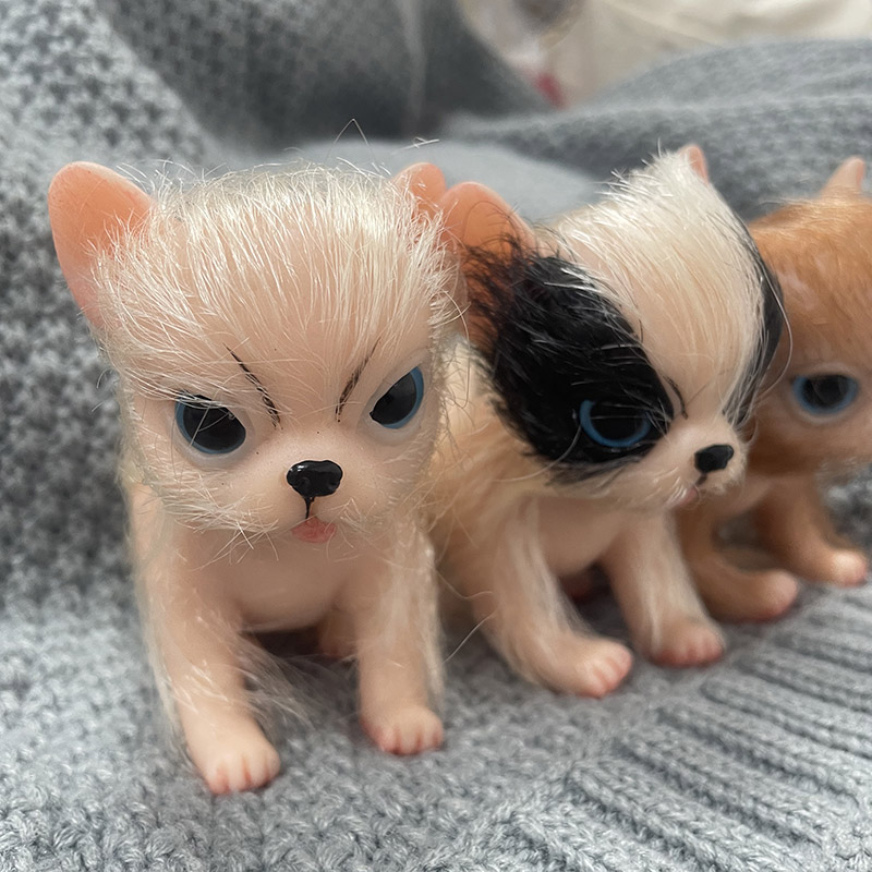 Bonecos de Silicone de 5 Poleg - Interactive Squeaky Plush Dog Toy avaliação e preço